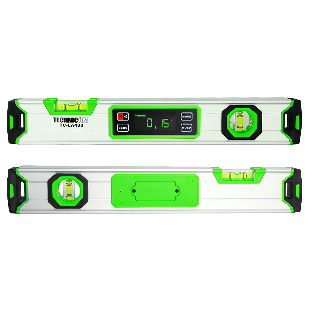 Уровень-угломер электронный с магнитом 400 мм TECHNICOM TC-LA400