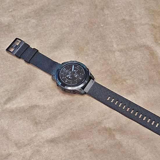 Ремешок нейлоновый 22 мм жакардовое плетение для Garmin MARQ / Epix / Fenix (47 мм)