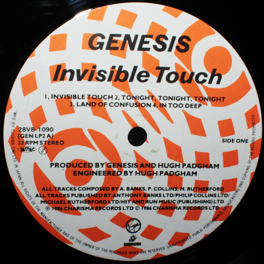 Genesis / Invisible Touch (LP)