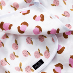 Муслиновое лёгкое одеяло Mjölk Персики