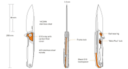 Нож Ruike P875-SZ