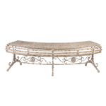 Скамейка садовая "Вердант" 157x55x48см Металл