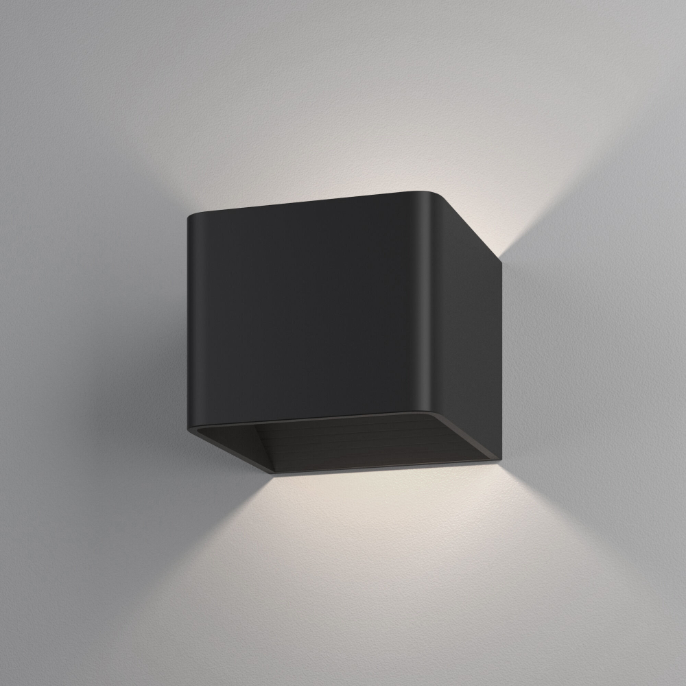 Настенный светодиодный светильник Elektrostandard Corudo MRL LED 1060 черный