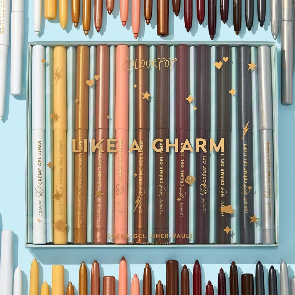 ColourPop Like a Charm crème gel liner vault