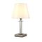 Настольная лампа Crystal Lux Nicolas LG1 Nickel/White