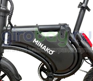 Электровелосипед Minako Smart (36V/10Ah) - Черный фото 4