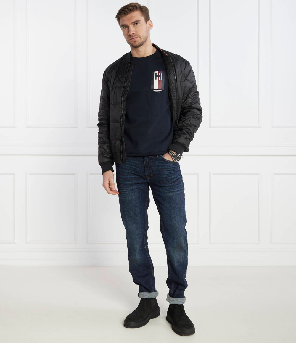 Худи H EMBLEM Tommy Hilfiger - темно-синий(MW0MW33666)