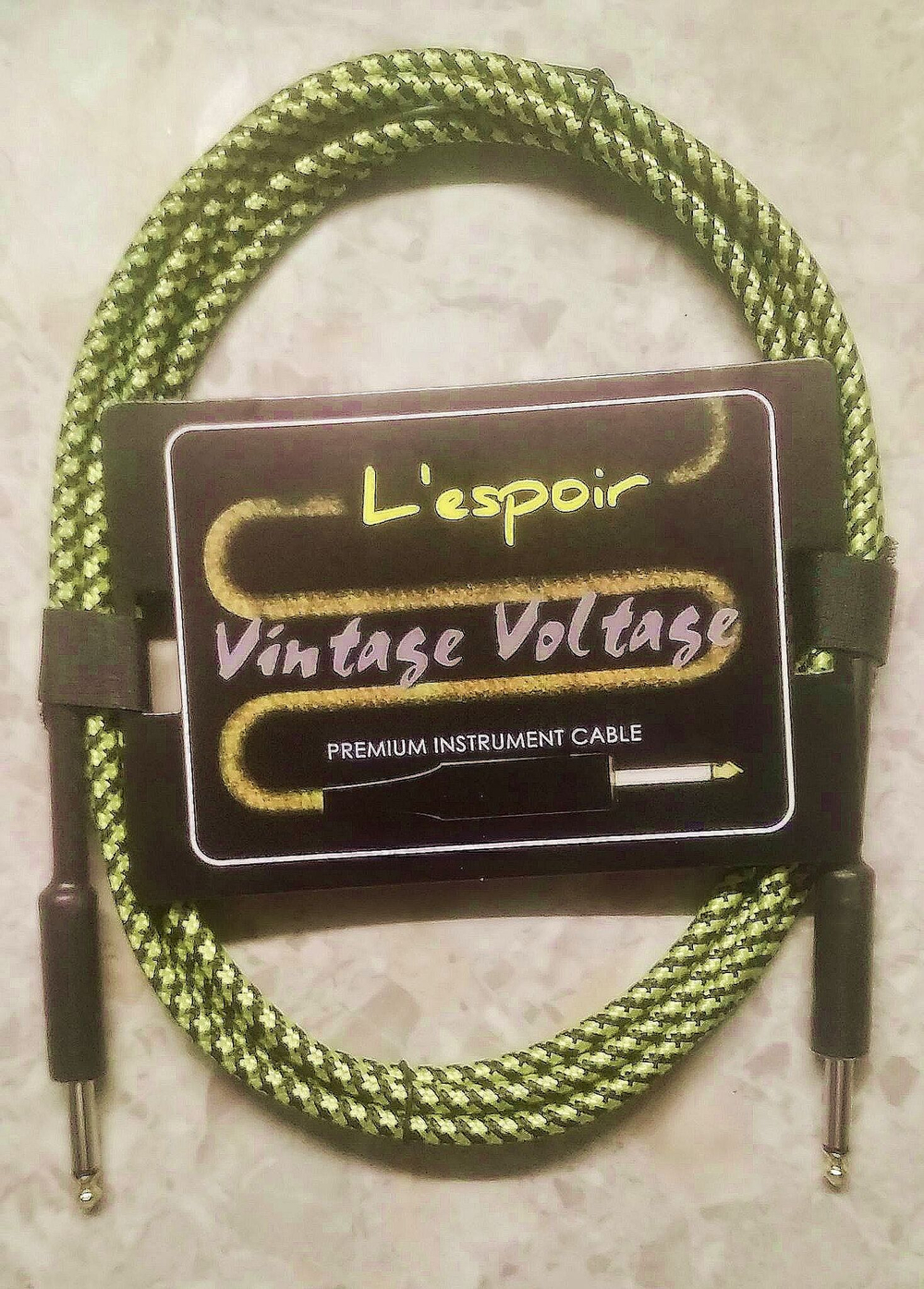 Кабель гитарный Vintage Voltage 6м
