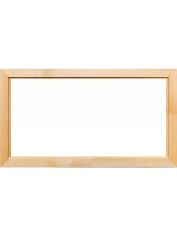 Деревянная рама 35x60 для картин на подрамнике сеч. 40x18