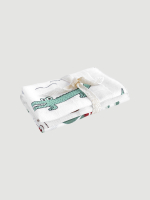 Сет из 3х муслиновых салфеток Mjölk Кокосы/Крокодилы/Брусника