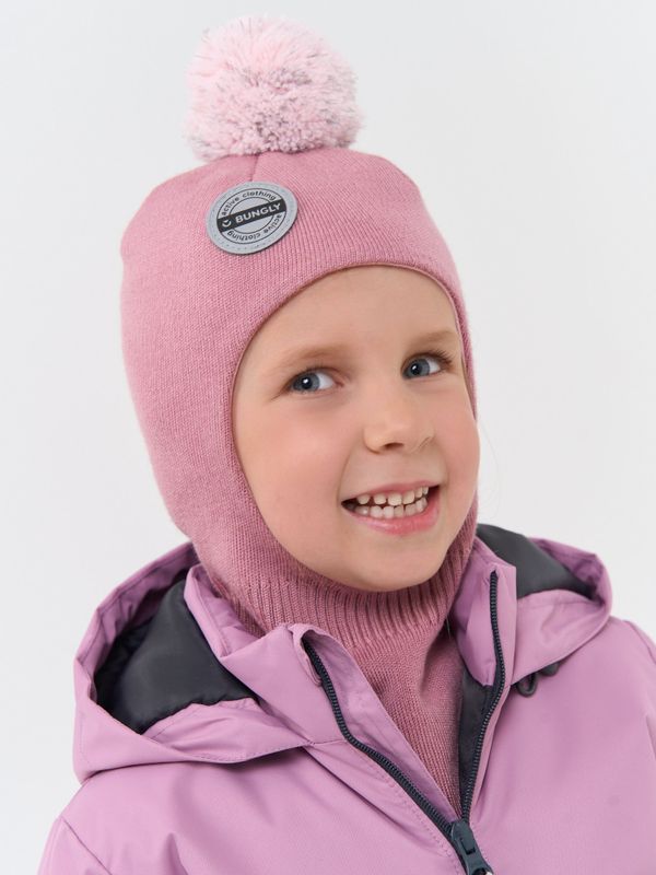 Шлем демисезонный из смесовой шерсти 