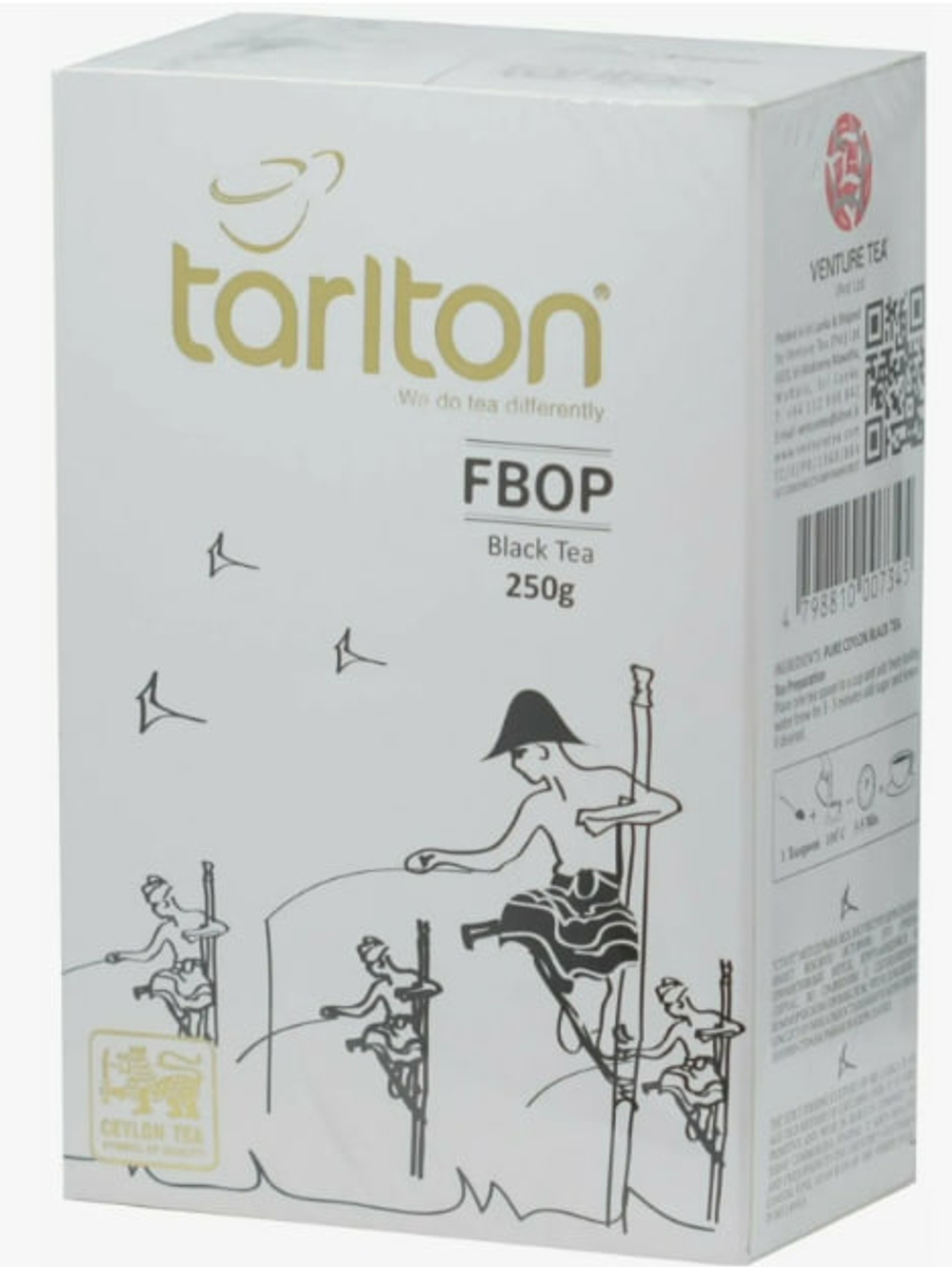 Чай Тарлтон  ЧЕРНЫЙ FBOP 250г