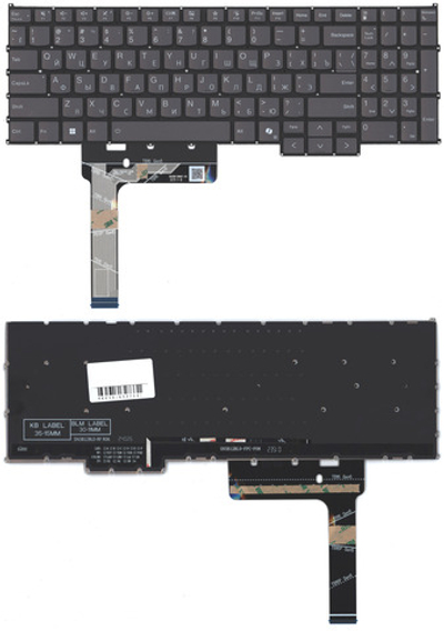 Клавиатура для ноутбука Lenovo ThinkBook 16 G8 IRL черная