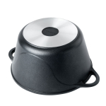 Кастрюля алюминий, антиприг, 5 л, с крыш, Горница, Классик, к2732а