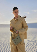 Сумка Polene NODDE EDITION SMOOTH OLIVE