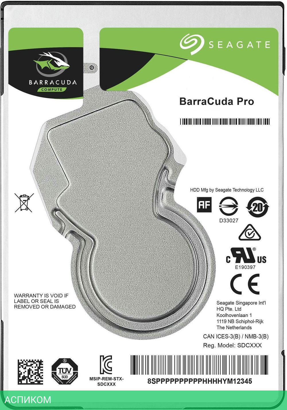 Жесткий диск Seagate 1TB Barracuda Pro 7200rpm (ST1000LM049)
