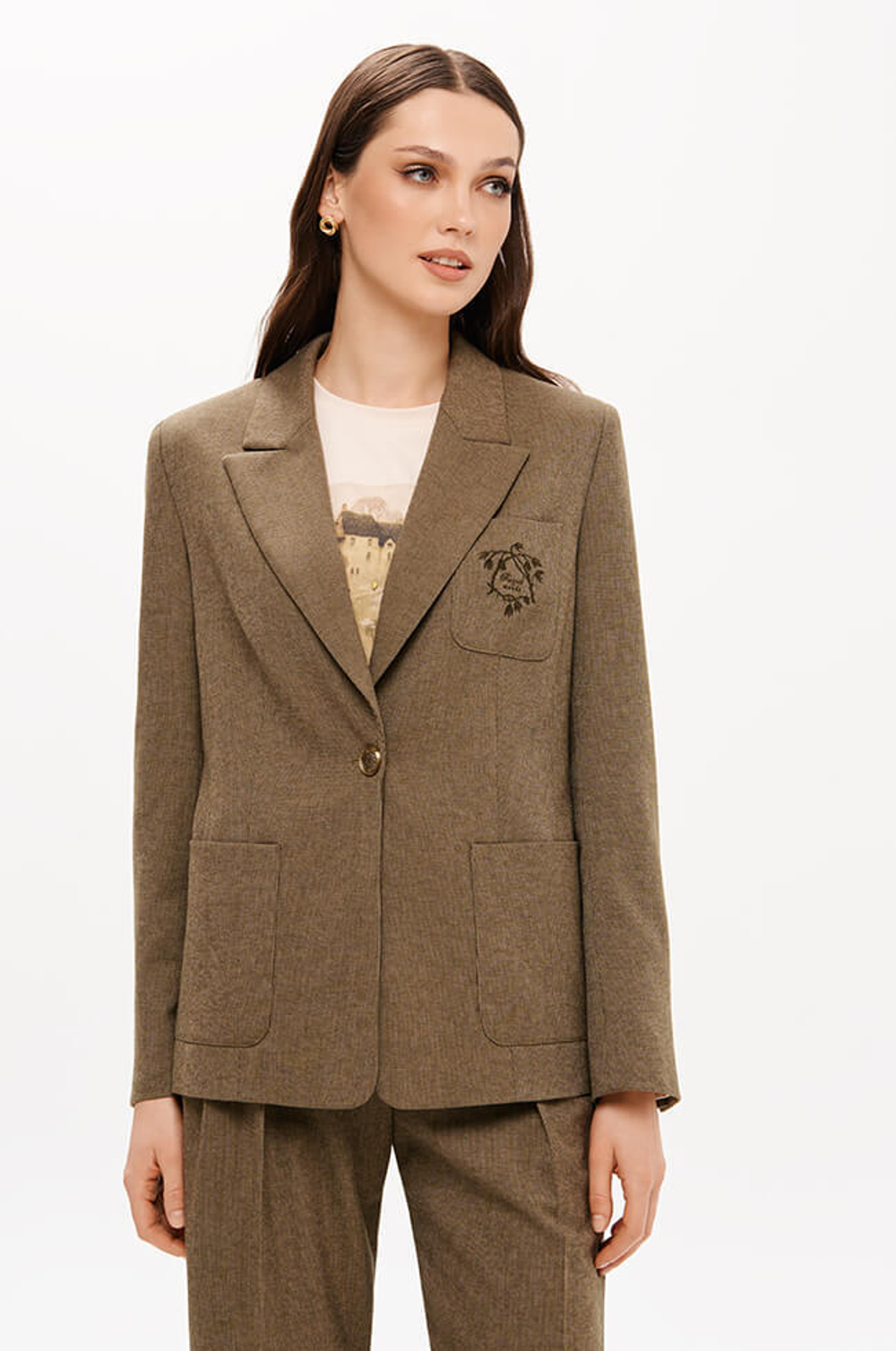 1945 Жакет женский (табак)