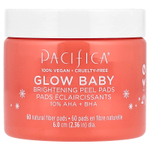 Pacifica, Glow Baby, осветляющие пилинги, 60 шт.