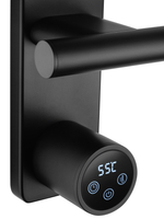 Полотенцесушитель электрический WONZON & WOGHAND NÜRNBERG, Черный матовый (WW-AL342-MB)