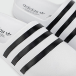 Шлёпки Adidas AdiFOM Slide White Black