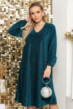 Платье "Мари" (темная бирюза) П4768 LT Collection (Акция)
