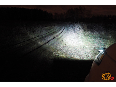 Светодиодная фара водительского света РИФ 80 мм 20W LED