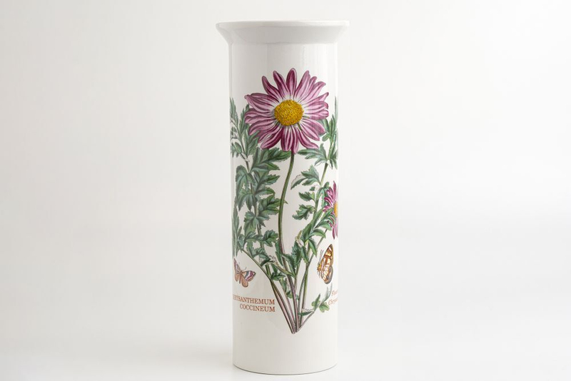 Цилиндрическая ваза «Пижма красная» из коллекции «Ботанический сад»