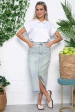 Поло Юлиана НЬЮ (белое) Б13634-10М LT Collection