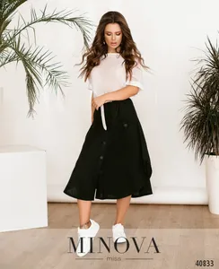 Юбка 2017-черный Minova