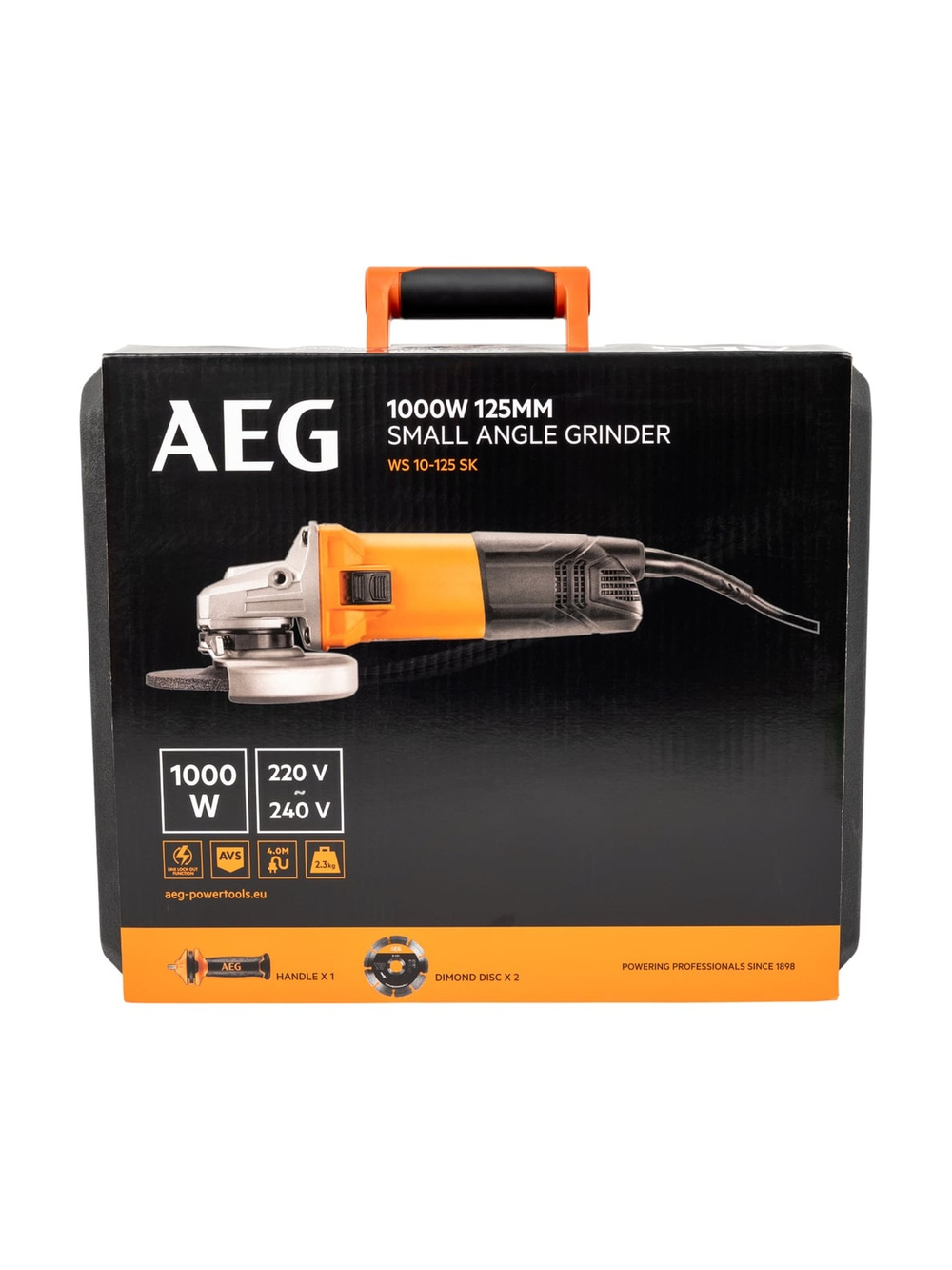 Угловая шлифмашина AEG WS10-125SK 4935451303