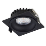 Светильник встраиваемый CRATER,  10W,  923Lm,  4000K,  D82хH40мм,  IP44,  черный