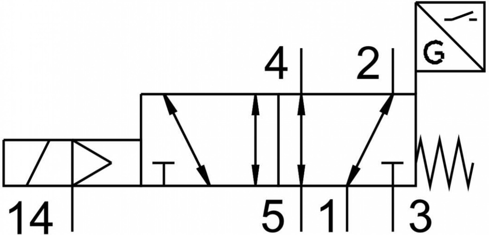 VSVA-B-M52-MZD-A1-1T1L-APP Распределитель с электроуправлением