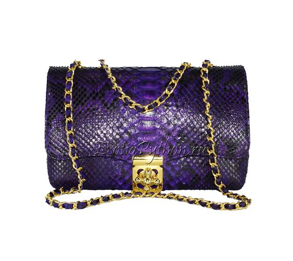 Клатч из кожи питона CL-129