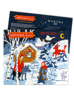 Адвент-календарь с шоколадом Mantra Foods, 31 окошко, 155 г