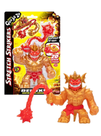 Фигурка Гуджитсу Блейзагот Золотой Рыцарь 43496 | GooJitZu Blazagon Golden Knight Stretch Strikers | тянущаяся суперэластичная фигурка | 4+