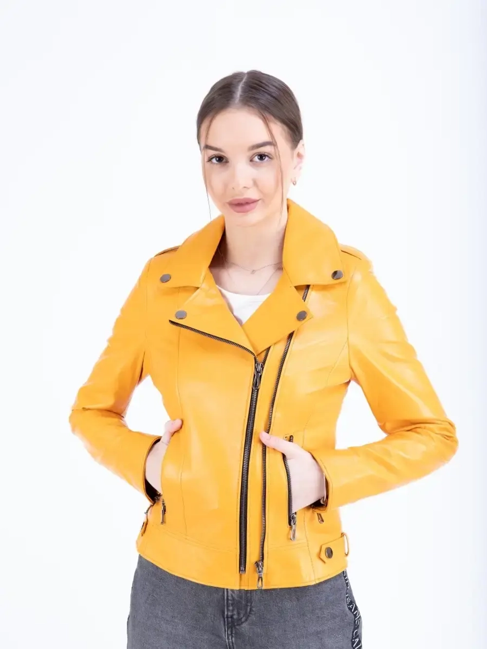 Косуха куртка женская натуральная Турция