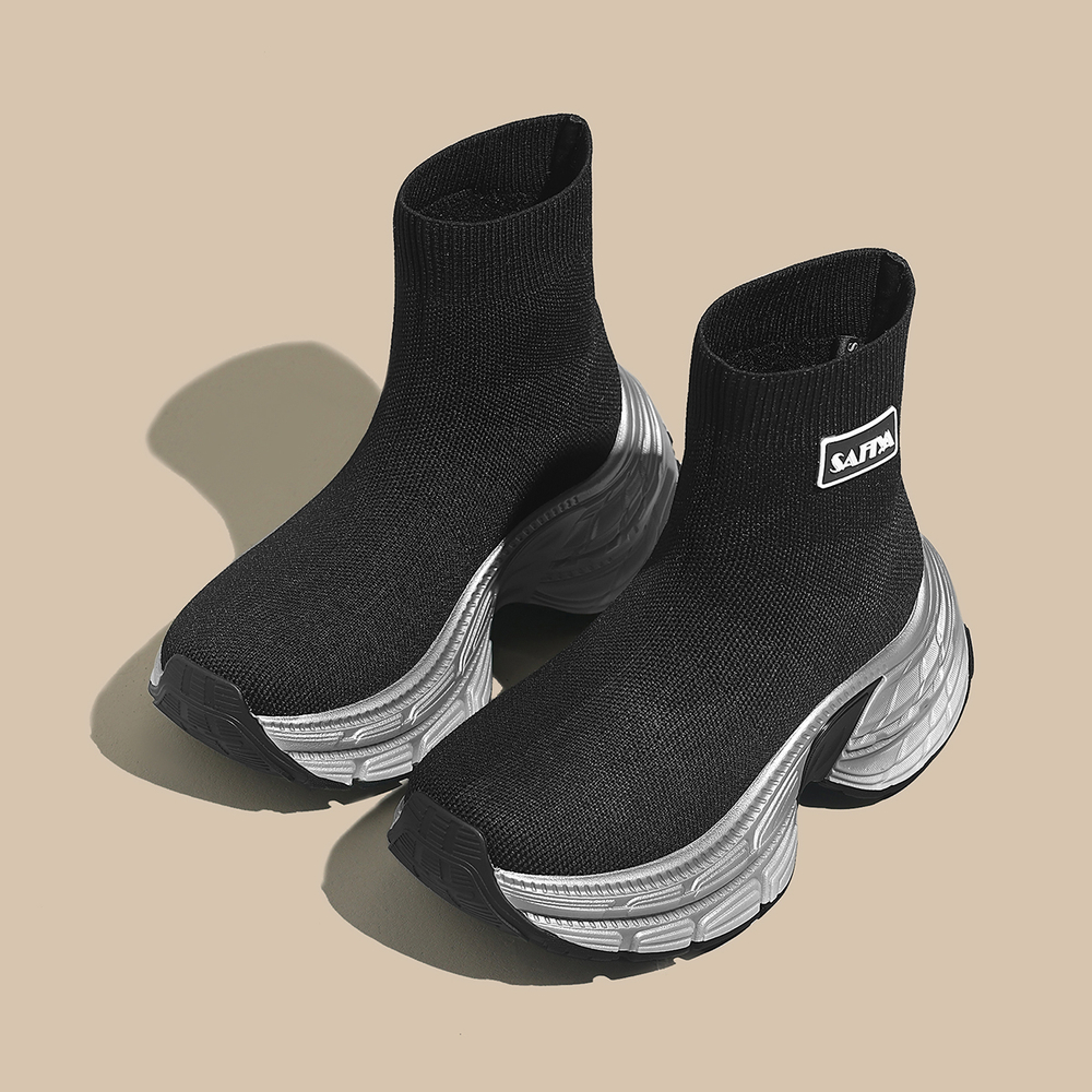 Safiya Fabric Ankle Boots Women"s Black