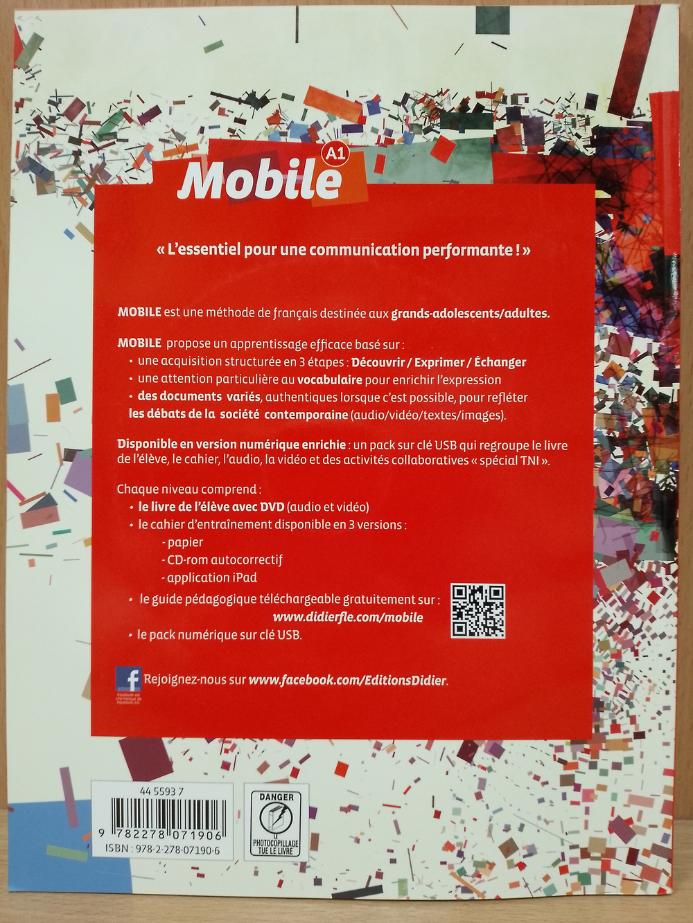 Mobile A1 Livre de L'Eleve + DVD 1 (French Edition)