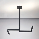 740147 Люстра DIVE LED 72W 3700LM G ЧЕРНЫЙ 4000K