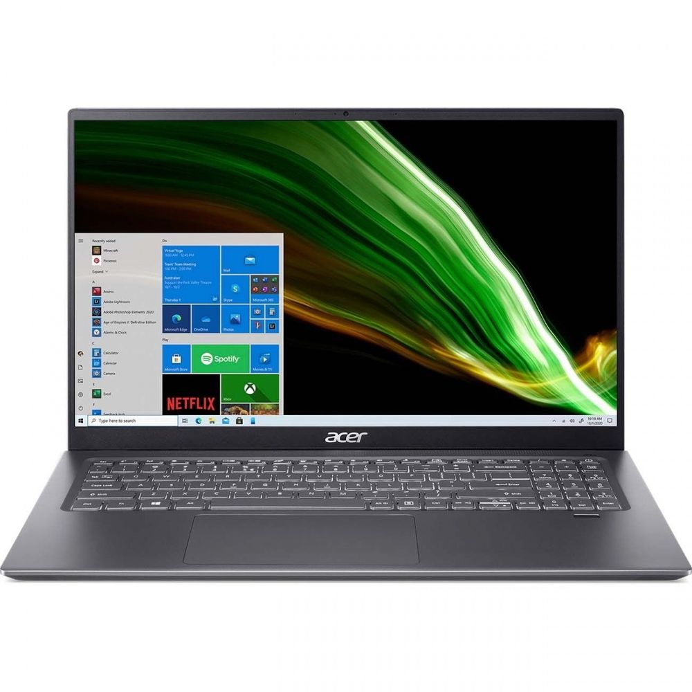 Ноутбук Acer Swift 3 SF316-51 i5-11300H 8Gb SSD 256Gb Intel Iris Xe Graphics 16,1 FHD IPS Cam 56Вт*ч No OS Серый SF316-51-50PB NX.ABDER.007