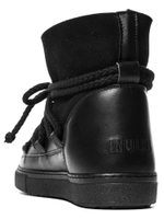 Высокие комбинированные кеды INUIKII 75202-5 Sneaker classic black на меху