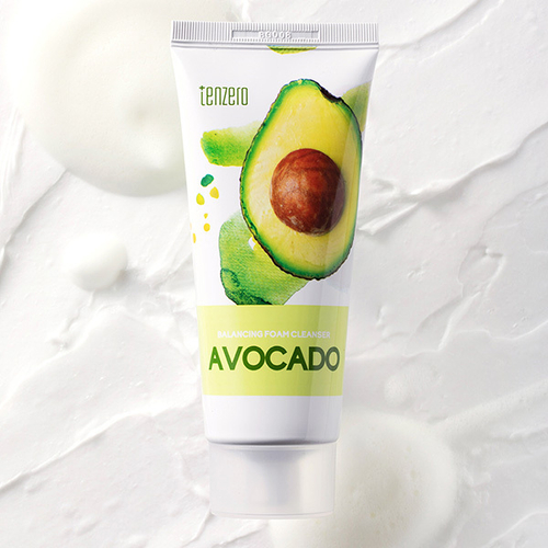 Пенка для умывания с экстрактом Авокадо Tenzero Balancing Foam Cleanser Avocado 100мл