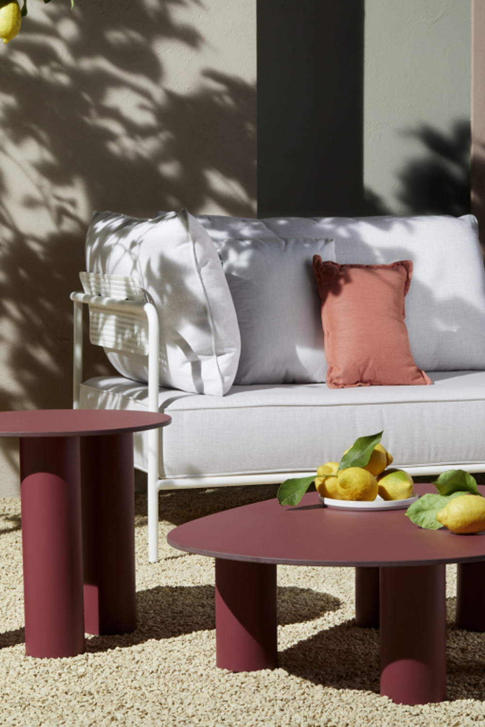 Столик ламинированный кофейный Scab Design Hyppo, карминный красный