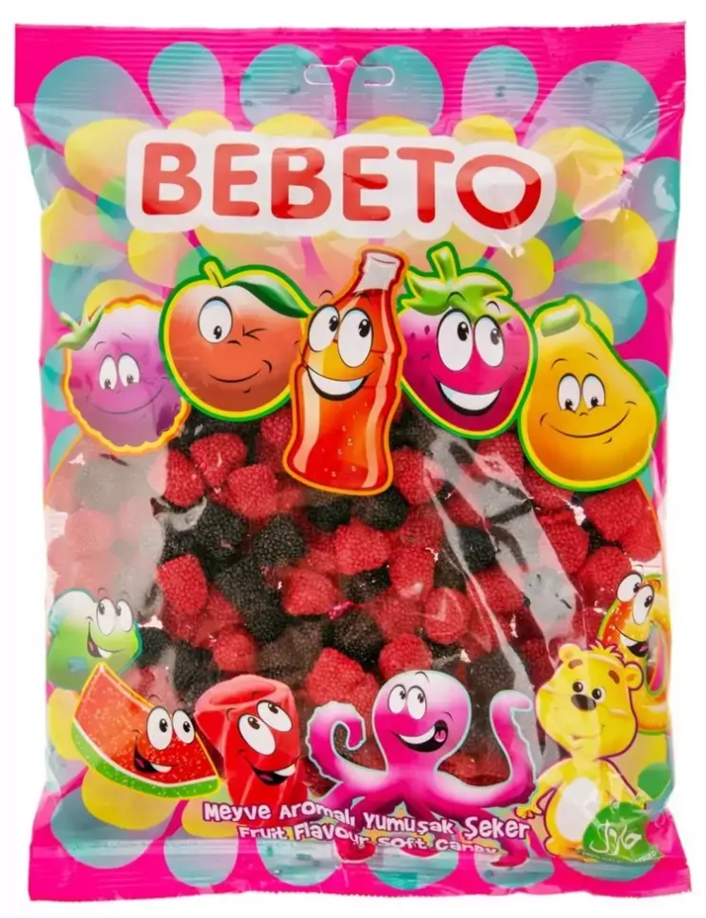BEBETO Ягоды со вкусом ежевики и малины 1кг