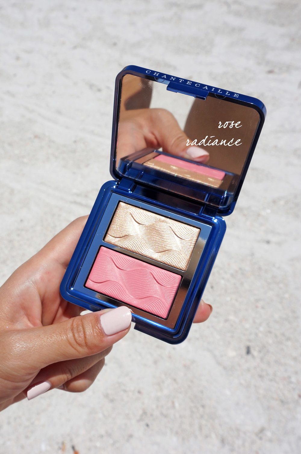 CHANTECAILLE Vibrant Oceans Radiance Chic Cheek And Highlighter Duo