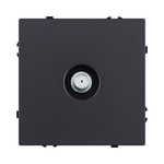 Розетка TV, черный матовый Kollinger Eclipse EC-020BK