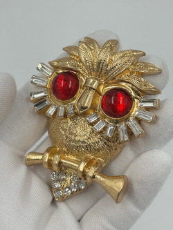 Брошь Сова Trifari