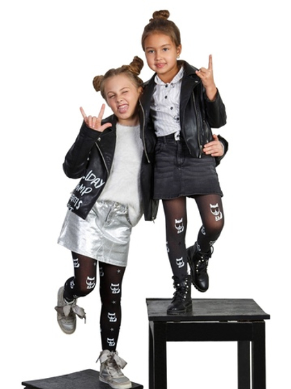 Колготки KARL c блёстками микрофибра