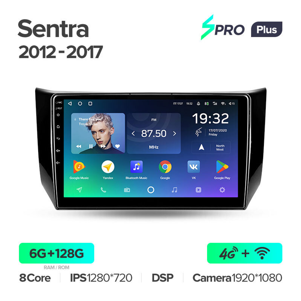 Teyes SPRO Plus 10,2" для Nissan Sentra 2012-2017