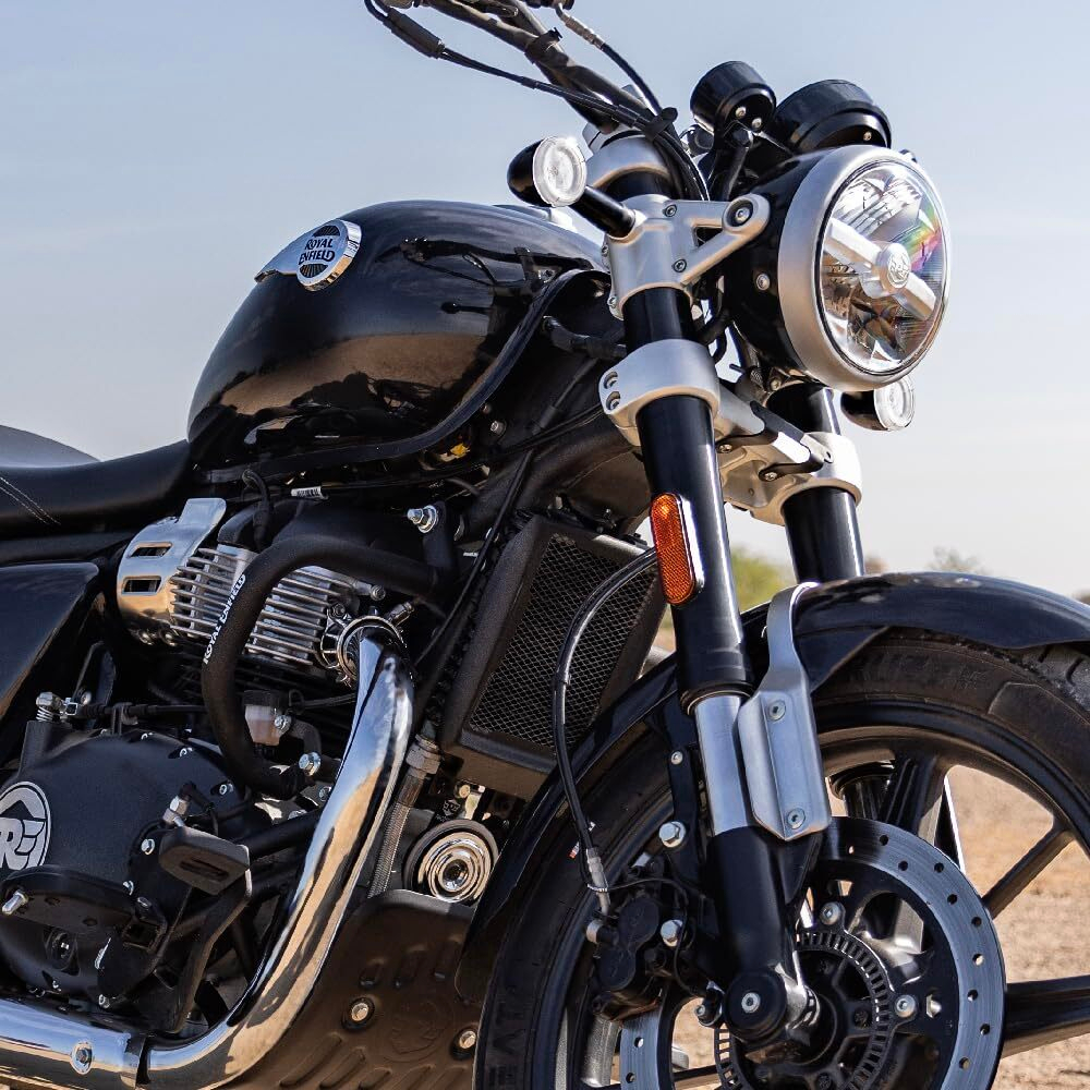 Дуги безопасности Royal Enfield, черного цвета, арт. KXA00342